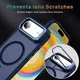 Apple iPhone Air Hoesje MagSafe Back Cover met Camera Stand Blauw afbeelding 6