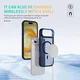 Apple iPhone Air Hoesje MagSafe Back Cover met Camera Stand Blauw afbeelding 8