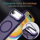 Apple iPhone Air Hoesje MagSafe Back Cover met Camera Stand Paars afbeelding 6