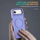 Apple iPhone Air Hoesje MagSafe Back Cover met Camera Stand Licht Paars afbeelding 9