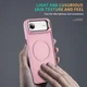 Apple iPhone Air Hoesje MagSafe Back Cover met Camera Stand Roze afbeelding 9