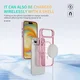 Apple iPhone Air Hoesje MagSafe Back Cover met Camera Stand Roze afbeelding 8