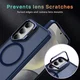 Samsung Galaxy S24 Hoesje MagSafe Back Cover met Camera Stand Blauw afbeelding 6