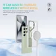 Samsung Galaxy S24 Ultra Hoesje MagSafe Back Cover met Camera Stand Transparant afbeelding 8