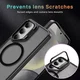 Samsung Galaxy S24 FE Hoesje MagSafe Back Cover met Camera Stand Zwart afbeelding 6