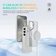 Samsung Galaxy S25 Hoesje MagSafe Back Cover met Camera Stand Transparant afbeelding 8