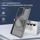Samsung Galaxy S26 Hoesje MagSafe Back Cover met Camera Stand Grijs afbeelding 5