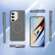 Samsung Galaxy S26 Hoesje MagSafe Back Cover met Camera Stand Grijs afbeelding 10