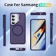 Samsung Galaxy S26 Plus Hoesje MagSafe Back Cover met Camera Stand Paars afbeelding 10
