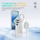 Samsung Galaxy S26 Ultra Hoesje MagSafe Back Cover met Camera Stand Transparant afbeelding 2