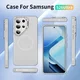 Samsung Galaxy S26 Ultra Hoesje MagSafe Back Cover met Camera Stand Transparant afbeelding 10
