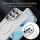 Samsung Galaxy S26 Ultra Hoesje MagSafe Back Cover met Camera Stand Transparant afbeelding 8