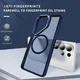Samsung Galaxy S26 Ultra Hoesje MagSafe Back Cover met Camera Stand Blauw afbeelding 4