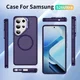 Samsung Galaxy S26 Ultra Hoesje MagSafe Back Cover met Camera Stand Paars afbeelding 10