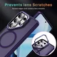 Samsung Galaxy S26 Ultra Hoesje MagSafe Back Cover met Camera Stand Paars afbeelding 2
