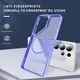Samsung Galaxy S26 Ultra Hoesje MagSafe Back Cover met Camera Stand Licht Paars afbeelding 4