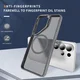 Samsung Galaxy S26 Ultra Hoesje MagSafe Back Cover met Camera Stand Grijs afbeelding 7