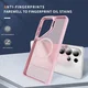 Samsung Galaxy S26 Ultra Hoesje MagSafe Back Cover met Camera Stand Roze afbeelding 9