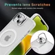 Apple iPhone 13 / 14 Hoesje MagSafe Back Cover met Camera Stand Transparant afbeelding 5