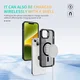 Apple iPhone 13 / 14 Hoesje MagSafe Back Cover met Camera Stand Zwart afbeelding 6