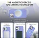 Apple iPhone 16 Hoesje MagSafe Back Cover met Camera Stand Licht Paars afbeelding 5