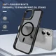 Apple iPhone 16 Plus Hoesje MagSafe Back Cover met Camera Stand Zwart afbeelding 8