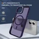 Apple iPhone 16 Plus Hoesje MagSafe Back Cover met Camera Stand Paars afbeelding 5