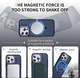 Apple iPhone 16 Pro Max Hoesje MagSafe Back Cover met Camera Stand Blauw afbeelding 6