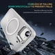 Apple iPhone 17e / 16e Hoesje MagSafe Back Cover met Camera Stand Transparant afbeelding 4