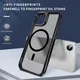 Apple iPhone 17e / 16e Hoesje MagSafe Back Cover met Camera Stand Zwart afbeelding 6