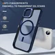 Apple iPhone 17e / 16e Hoesje MagSafe Back Cover met Camera Stand Blauw afbeelding 9