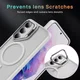 Samsung Galaxy S23 Hoesje MagSafe Back Cover met Camera Stand Transparant afbeelding 8