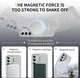 Samsung Galaxy S23 Hoesje MagSafe Back Cover met Camera Stand Transparant afbeelding 5