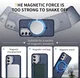 Samsung Galaxy S23 Hoesje MagSafe Back Cover met Camera Stand Blauw afbeelding 5