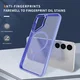 Samsung Galaxy S23 Hoesje MagSafe Back Cover met Camera Stand Licht Paars afbeelding 9