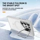 Samsung Galaxy S23 Ultra Hoesje MagSafe Back Cover met Camera Stand Transparant afbeelding 2