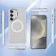 Samsung Galaxy S25 FE Hoesje MagSafe Back Cover met Camera Stand Transparant afbeelding 11