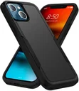 Apple iPhone 13 Hoesje Schokbestendige Hardcase Back Cover Zwart