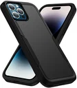 Apple iPhone 14 Pro Max Hoesje Schokbestendige Hardcase Back Cover Zwart