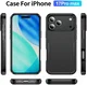 Apple iPhone 17 Pro Max Hoesje Schokbestendige Hardcase Back Cover Zwart afbeelding 10