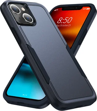 Apple iPhone 13 Hoesje Schokbestendige Hardcase Back Cover Blauw