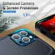 Apple iPhone 13 Pro Max Hoesje Schokbestendige Hardcase Back Cover Blauw afbeelding 7