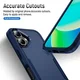 Apple iPhone 17 Hoesje Schokbestendige Hardcase Back Cover Blauw afbeelding 8