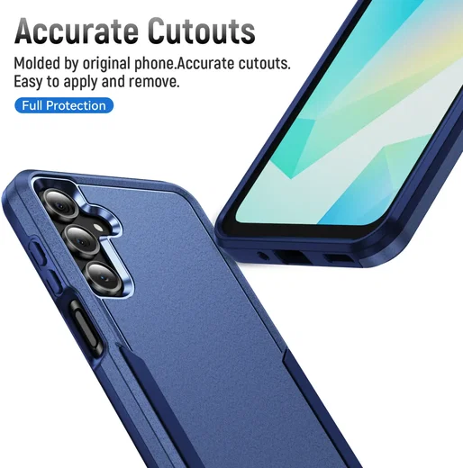 Samsung Galaxy A17 / A26 Hoesje Schokbestendige Hardcase Back Cover Blauw afbeelding 6