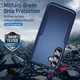 Samsung Galaxy S25 Hoesje Schokbestendige Hardcase Back Cover Blauw afbeelding 2