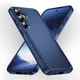 Samsung Galaxy S25 Hoesje Schokbestendige Hardcase Back Cover Blauw