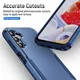 Samsung Galaxy A14 Hoesje Schokbestendige Hardcase Back Cover Blauw afbeelding 4