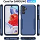 Samsung Galaxy A14 Hoesje Schokbestendige Hardcase Back Cover Blauw afbeelding 6