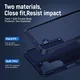 Samsung Galaxy A15 Hoesje Schokbestendige Hardcase Back Cover Blauw afbeelding 3