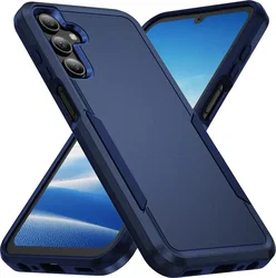 Samsung Galaxy A15 Hoesje Schokbestendige Hardcase Back Cover Blauw afbeelding